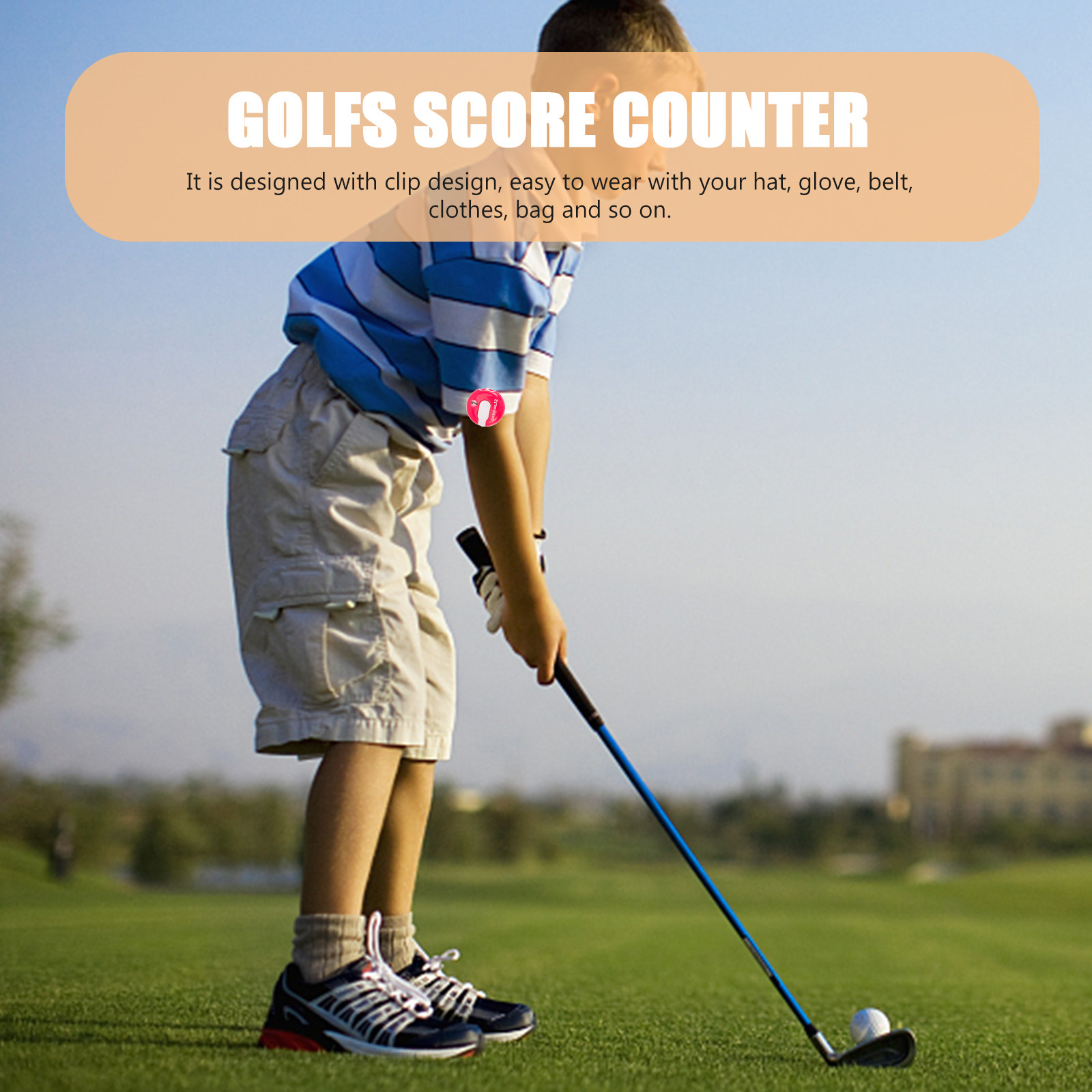 Golf Cap Holder Scorer Clip Ty - огляд і ціна Men'S Accessories Types