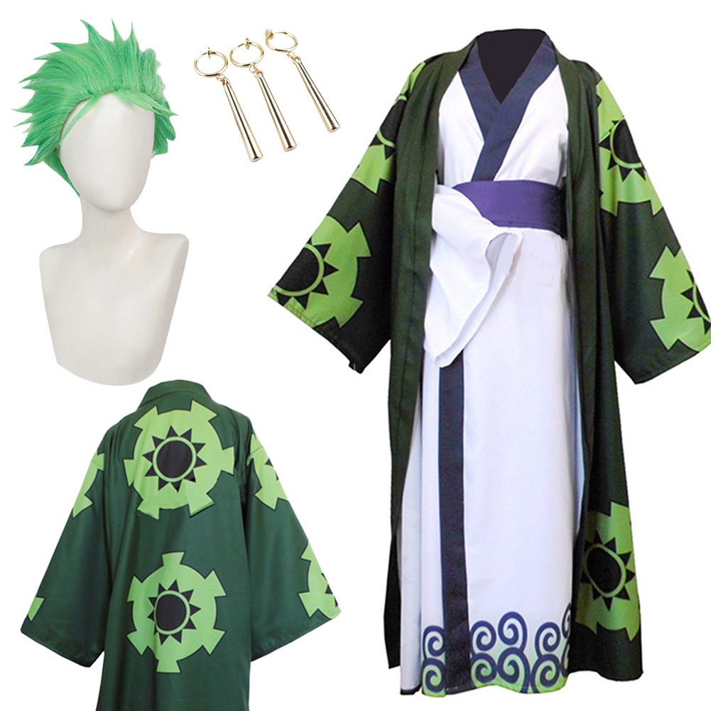 Wano Country Roronoa Of Zoro C - огляд і ціна Men'S Kimono Accessories