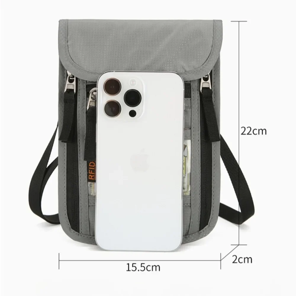 RF ID Blocking Travel Neck Wal - огляд і ціна Travel Organizer Men