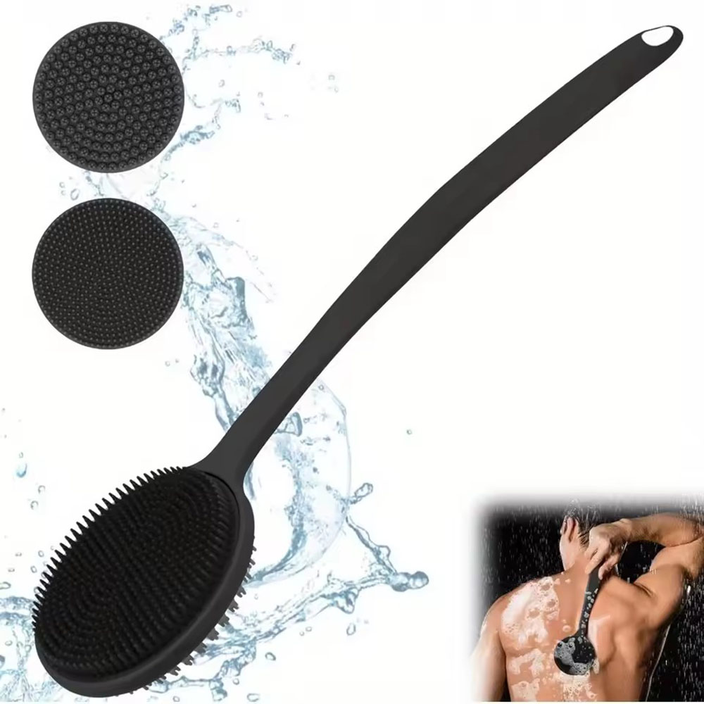 1pc Silicone Back Scrubber Bru - огляд і ціна Men'S Accessories Types