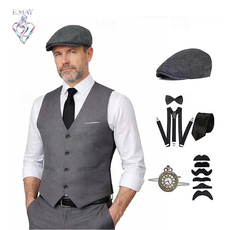 plus size Men 1920s Roaring Ga - огляд і ціна Men'S Accessories In The 1920S