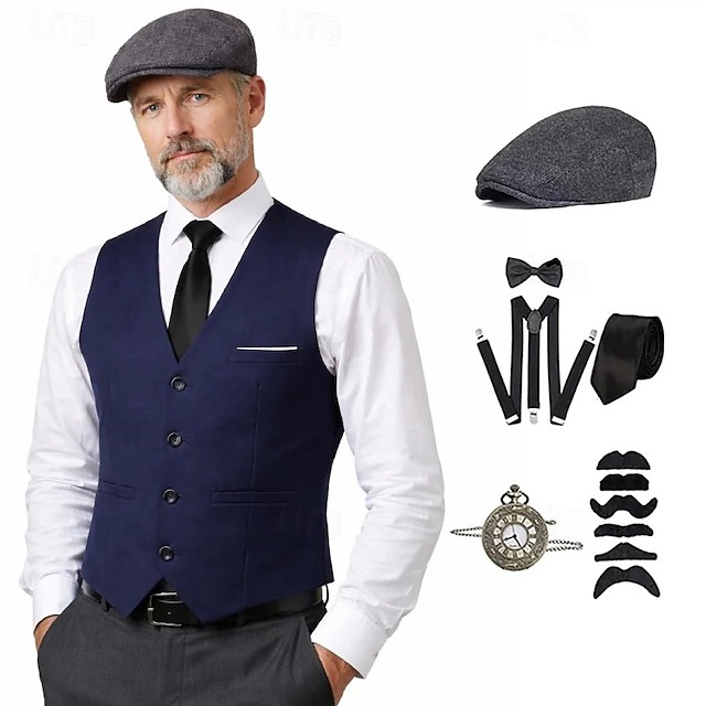 plus size Men 1920s Roaring Ga - огляд і ціна Men'S Accessories In The 1920S