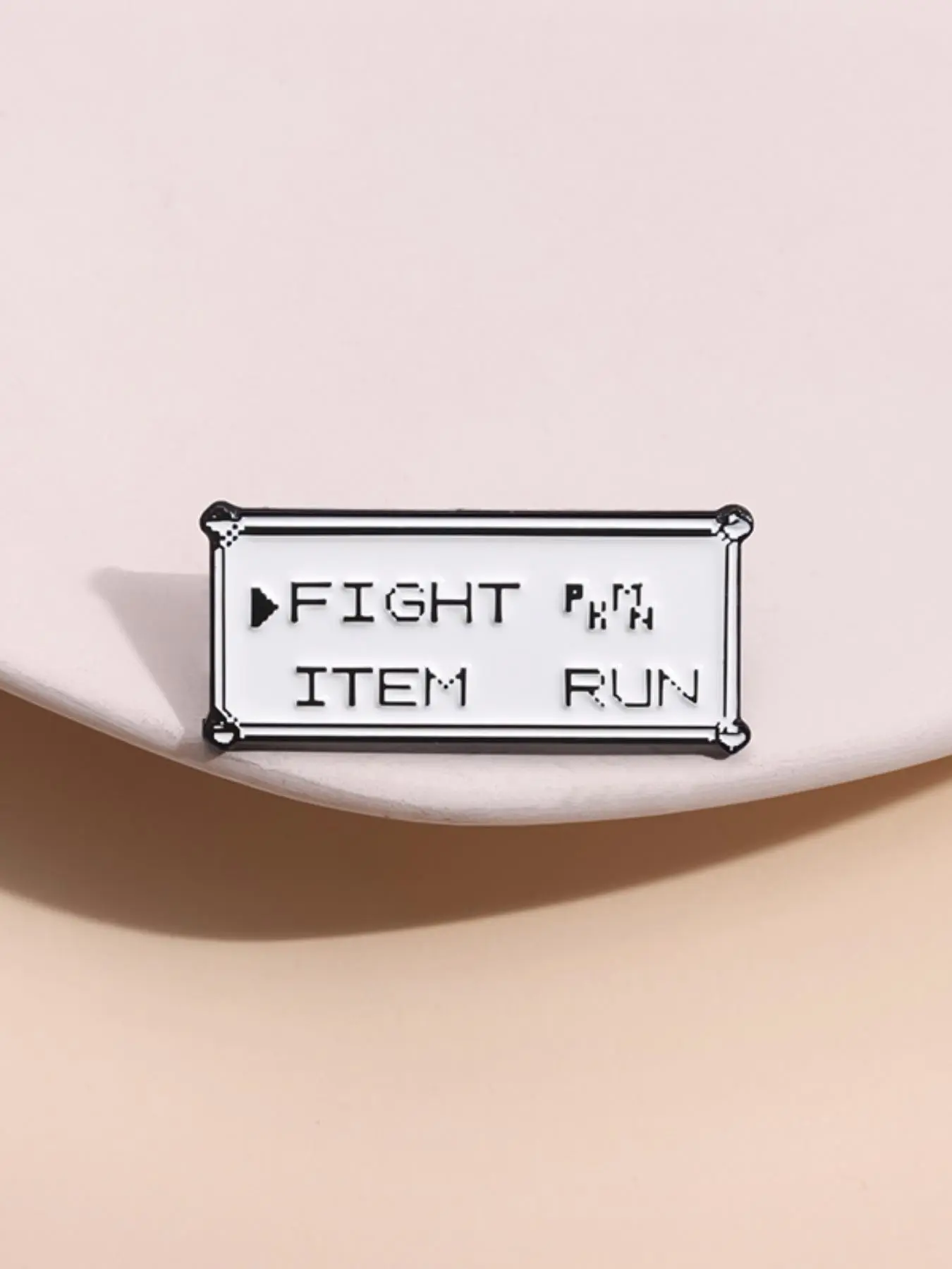 Letter Pattern Brooch, Alloy B - огляд і ціна Men Accessories All