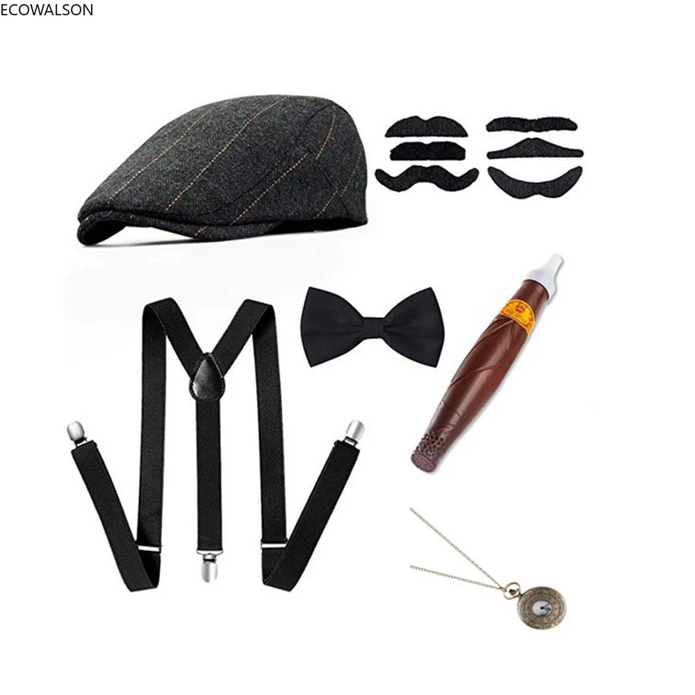 5 Pieces Stage Clothing Access - огляд і ціна Men'S Accessories In The 1920S