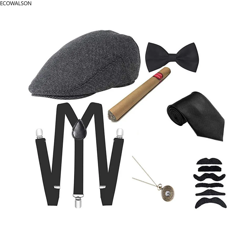 5 Pieces Stage Clothing Access - огляд і ціна Men'S Accessories In The 1920S