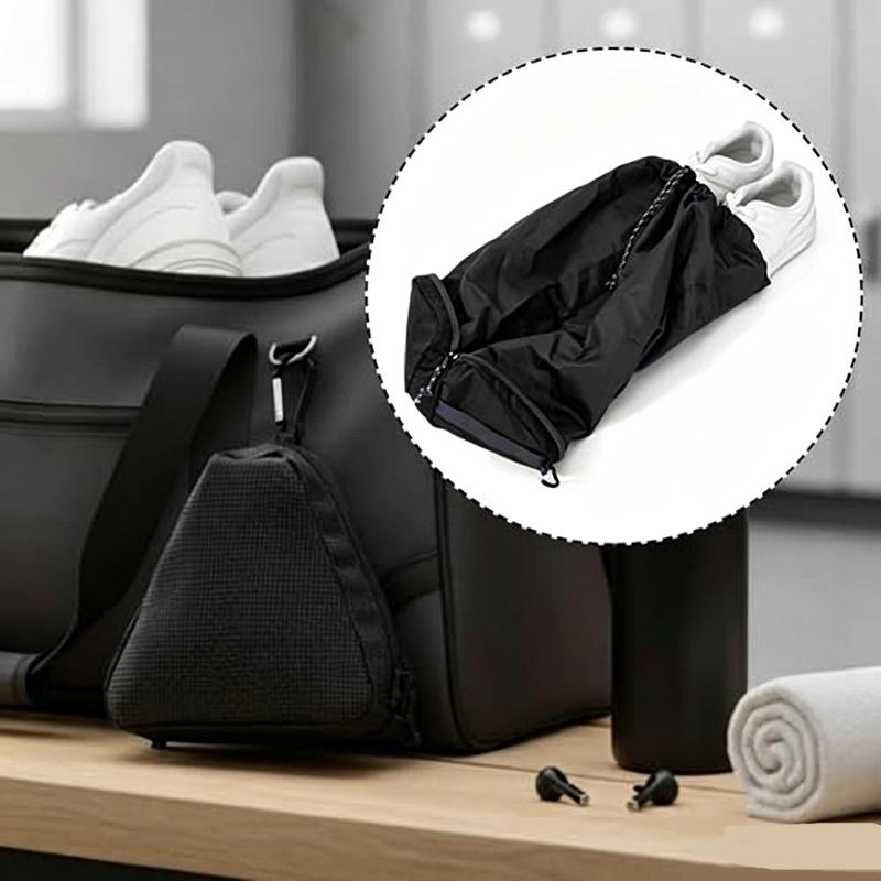 Foldable Travel Shoe Bag Black - огляд і ціна Travel Organizer Men