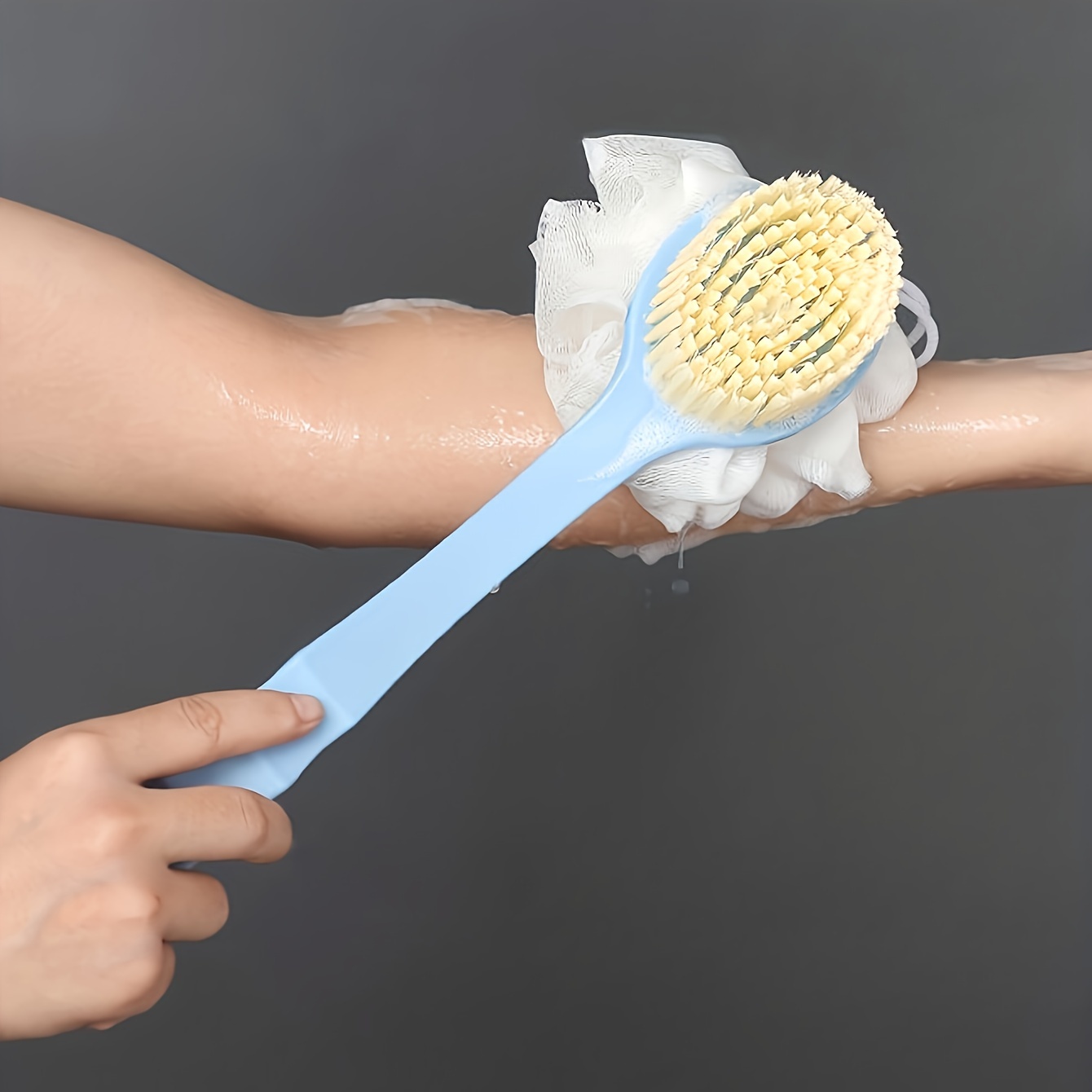 Soft Loofah And Bristles Bath  - огляд і ціна Men'S Accessories Types
