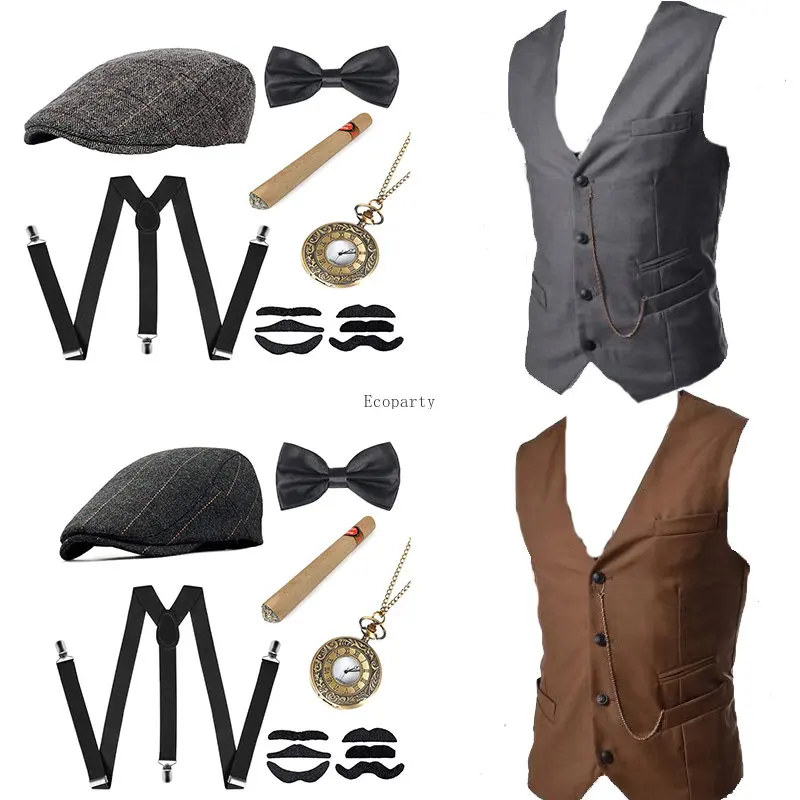 Men's Gangster Costume And Acc - огляд і ціна Men'S Accessories In The 1920S