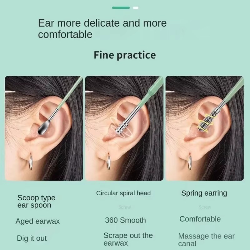 6Pcs Ear Wax Pickers Earwax Re - огляд і ціна Men'S Accessories Types
