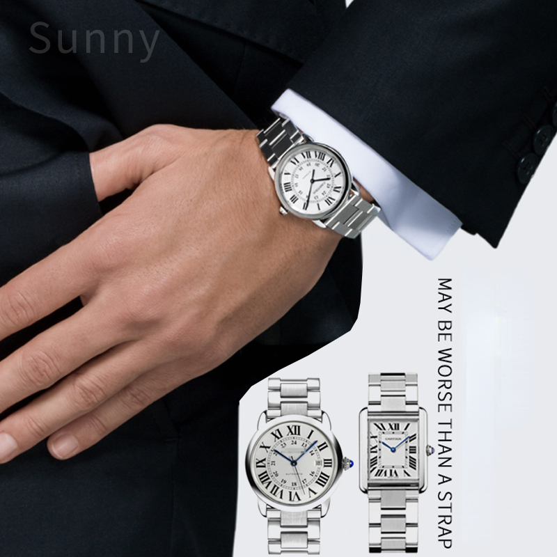 Stainless Steel Watch Strap fo - огляд і ціна Men'S Accessories Cartier