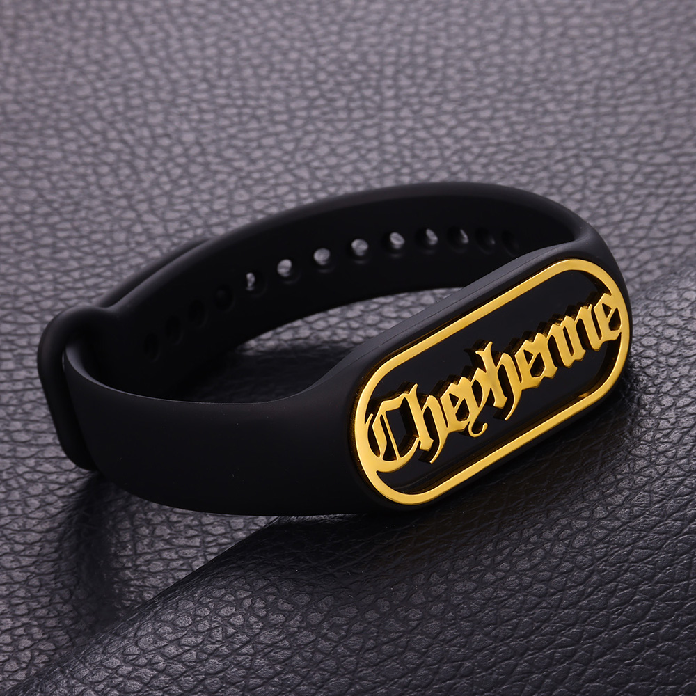 1Pcs Custom Name Bracelet For  - огляд і ціна Men Accessories All