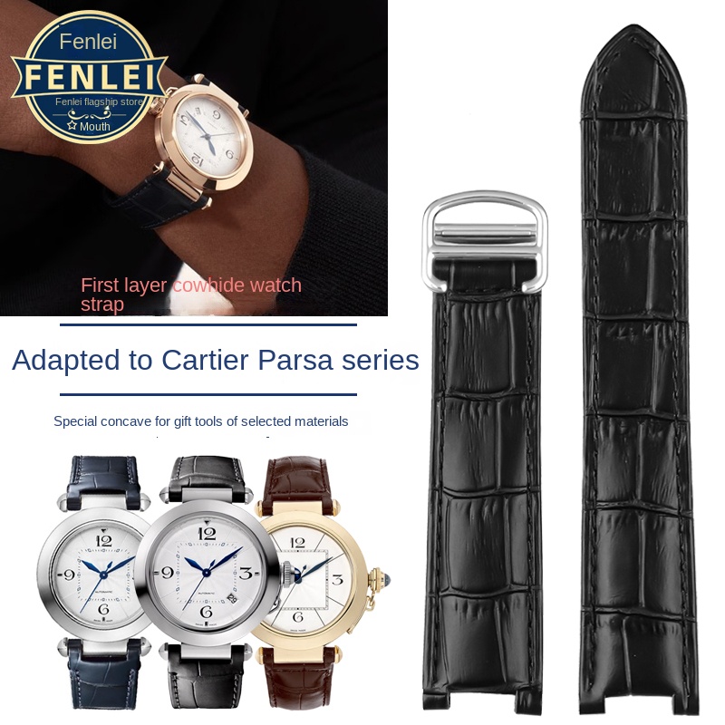 For Cartier PASHA Watch strap  - огляд і ціна Men'S Accessories Cartier
