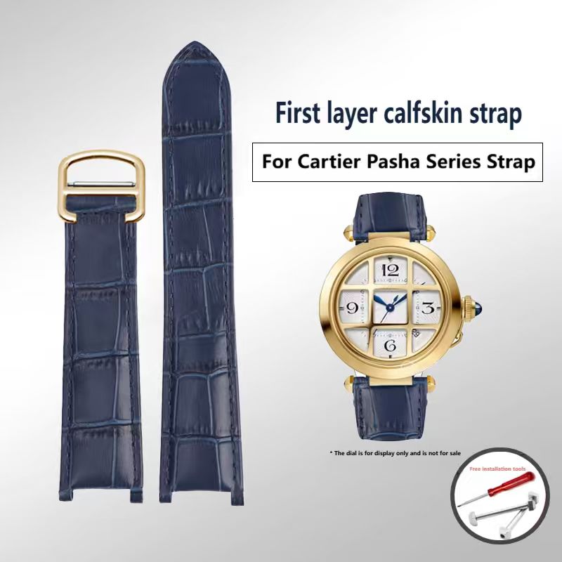 For Cartier PASHA Genuine leat - огляд і ціна Men'S Accessories Cartier