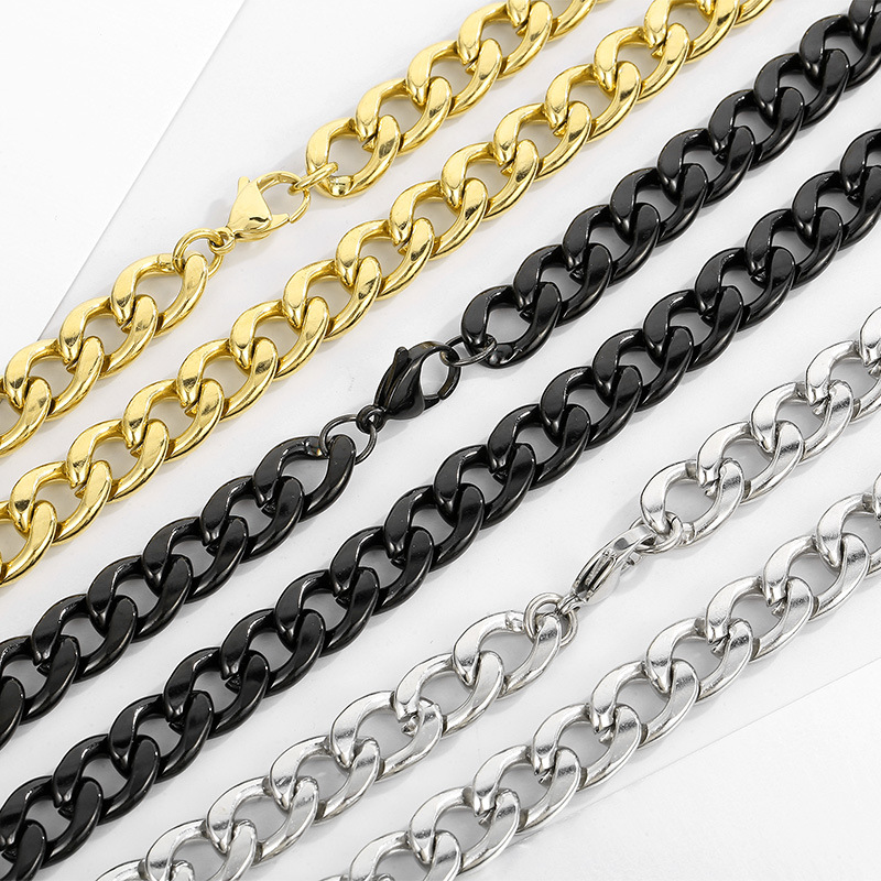 HNSP 316L Stainless Steel Cuba - огляд і ціна Men Accessories Neck Chain