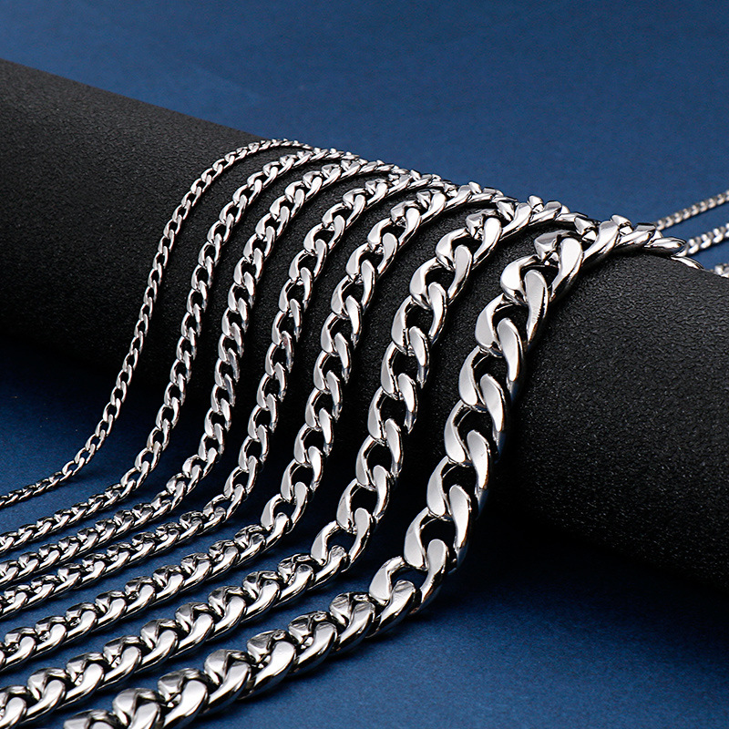 HNSP 316L Stainless Steel Cuba - огляд і ціна Men Accessories Neck Chain