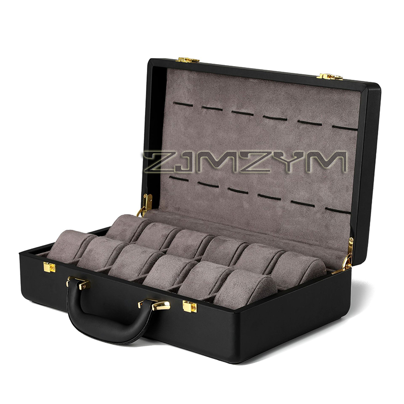 12 Slots Watch Box Mens Watche - огляд і ціна Travel Organizer Men