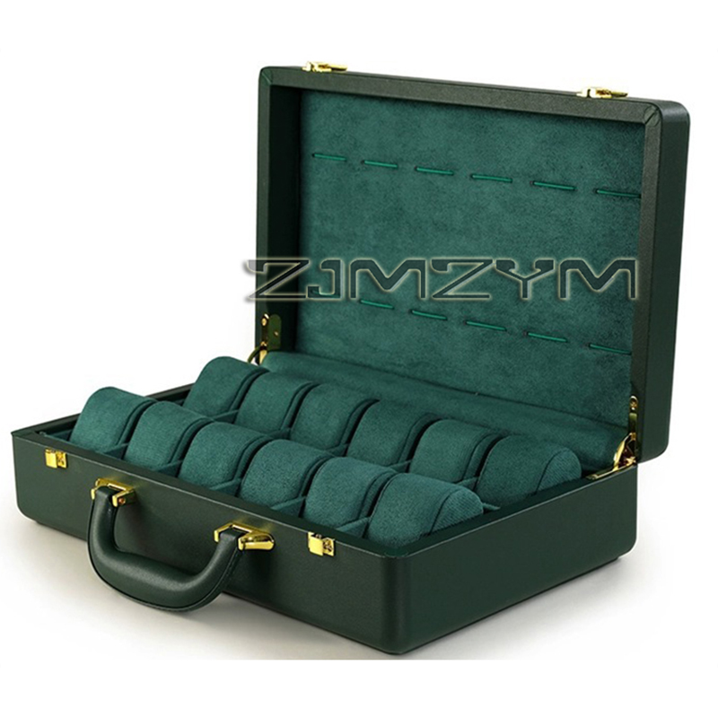 12 Slots Watch Box Mens Watche - огляд і ціна Travel Organizer Men