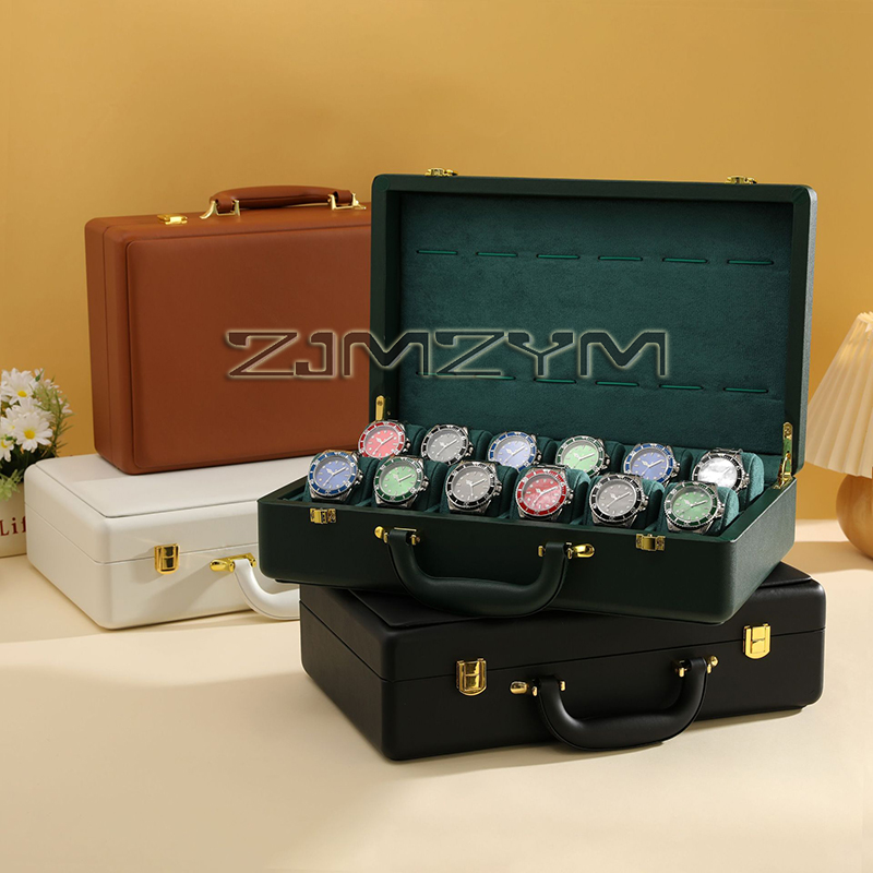 12 Slots Watch Box Mens Watche - огляд і ціна Travel Organizer Men